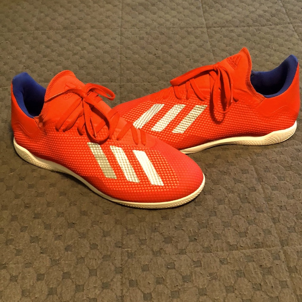 Adidas X 18.3 indoor soccer shoes